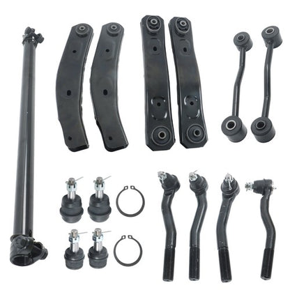Solid Spare For Jeep Grand Cherokee 1999-2004 15x Outer Tie Rod Ends Control Arms Ball Joint