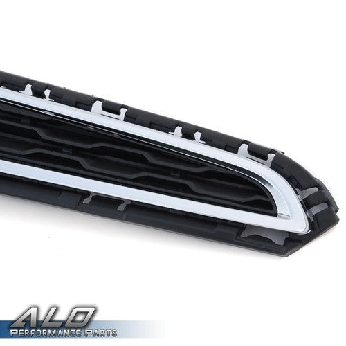 Solid Spare New Fit For 2015 Chevrolet Cruze Front Bumper Upper Grille Grill Chrome & Black