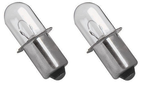 Solid Spare 18V Flashlight Bulbs - 2 Pack for Black and Decker PC1800L PC18FL FSL18