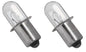 Solid Spare 18V Flashlight Bulbs - 2 Pack for Black and Decker PC1800L PC18FL FSL18