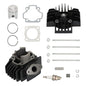 Solid Spare 50cc Cylinder Piston Gasket Head Top End Kit For Yamaha PW50 1981-2009 NEW