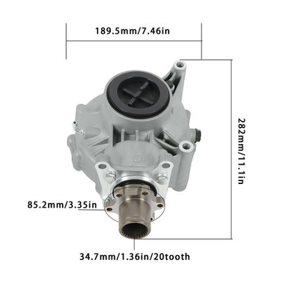 Solid Spare Rear Differential for Yamaha Grizzly 660 YFM660F 4wd 2002-2008 5KM-46101-10-00