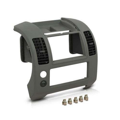 Solid Spare Center Dash Console Instrument Panel Bezel Gray Fit For 05-20 Nissan Frontier