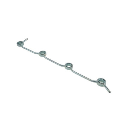 Solid Spare 4 Cyl Fuel Return Overflow Pipe 16454-42502 6655198 for Kubota V1903 V2003