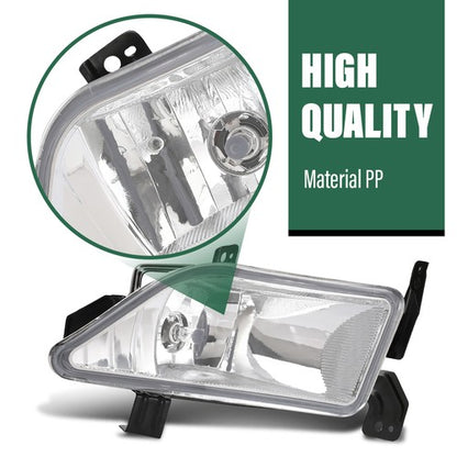 Solid Spare Fit For 2006 2007 2008 Honda Pilot Fog Lights Driving Lamps Left+Right Side