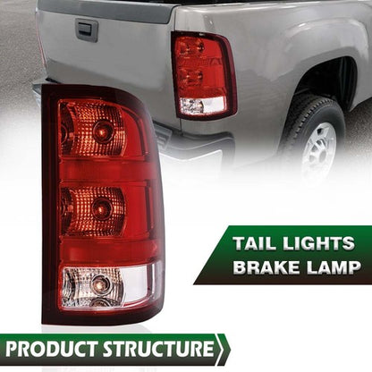 Solid Spare Fit For 07-13 GMC Sierra 1500 2500 3500 Rear Tail Light Brake Lamp Right Side
