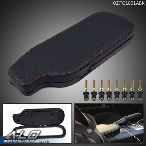 Solid Spare Fit For 13-18 Subaru BRZ /Scion FRS /Toyota 86 Euro-Spec Flip Open Armrest Black