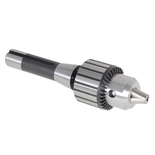 Solid Spare 1/8"- 5/8" Heavy Duty Keyed Drill Chuck with R8 Shank & Key in Prime Quality