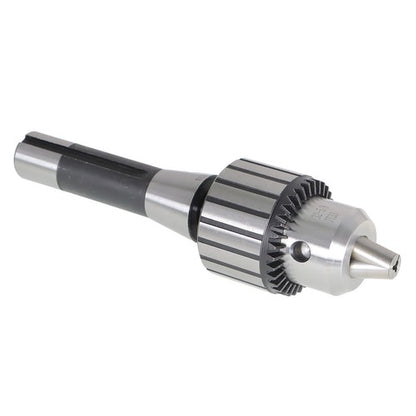 Solid Spare 1/8"- 5/8" Heavy Duty Keyed Drill Chuck with R8 Shank & Key in Prime Quality