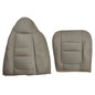 For 2001 Ford F250 F350 Front Left Driver Bottom & Top Leather Seat Cover Tan