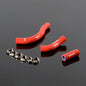 Solid Spare NEW FIT FOR KTM 450SXF 450 SXF 2007-2009 RED SILICONE RADIATOR COOLANT HOSE