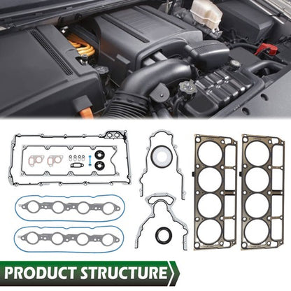 Solid Spare New Gasket Kit LS9 Head Gaskets Fit For GEN IV LS LS2/LS3/4.8L/5.3L/6.0L/6.2L