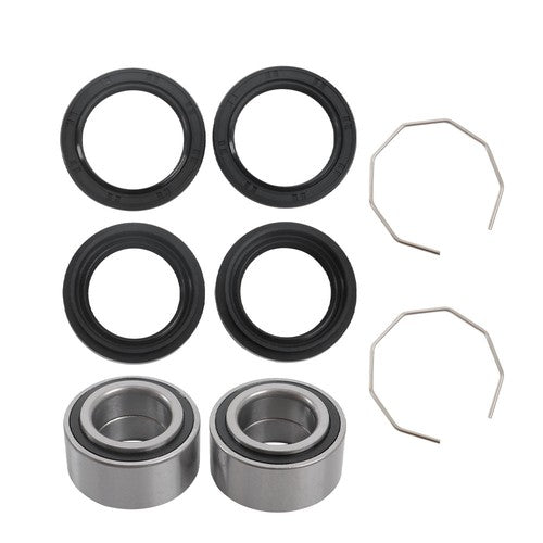 Solid Spare Front Wheel Hub Bearings Seal Kit Fit For Arctic Cat 375 400 500 600 Bearcat 454