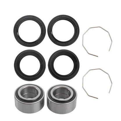 Solid Spare Front Wheel Hub Bearings Seal Kit Fit For Arctic Cat 375 400 500 600 Bearcat 454