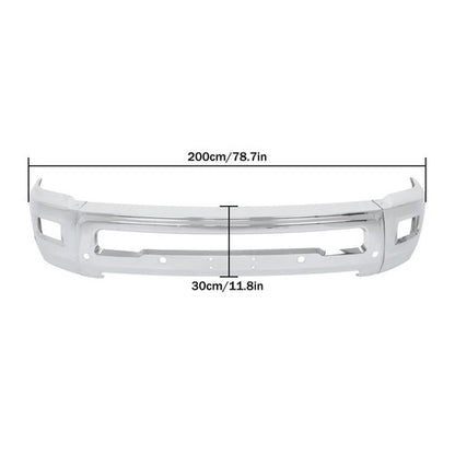 Solid Spare High Quality Split Front Bumper W/ Fog Light Holes For RAM 2500 3500 2010-2018