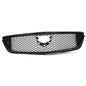 Solid Spare Front Bumper Hood Mesh Grille Grill Black Fit For 2020-2024 Cadillac CT5