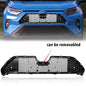 Fit 2019-21 Toyota Rav4 Front Bumper Honeycomb Chrome Trim Grille