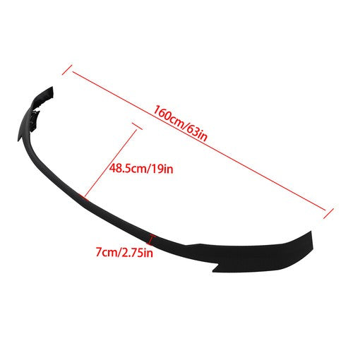 Solid Spare Front Lower Bumper Valance Textured Plastic Black Suit For GMC Acadia 2020-2023