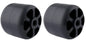 Solid Spare (2) Oregon Anti Scalp Deck Wheels for John Deere M115245 Tire Caster
