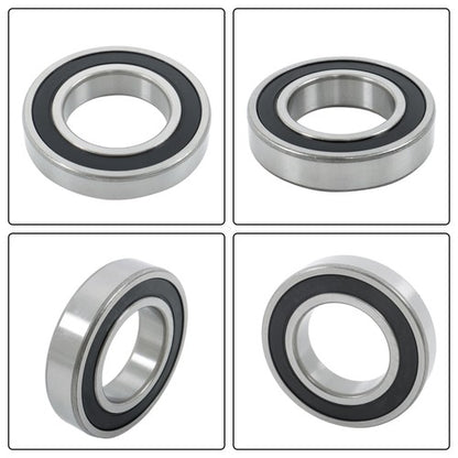 Solid Spare 4Pcs 6210-2RS Bearings 50×90×20mm Double Rubber Seals Deep Groove Ball Bearing