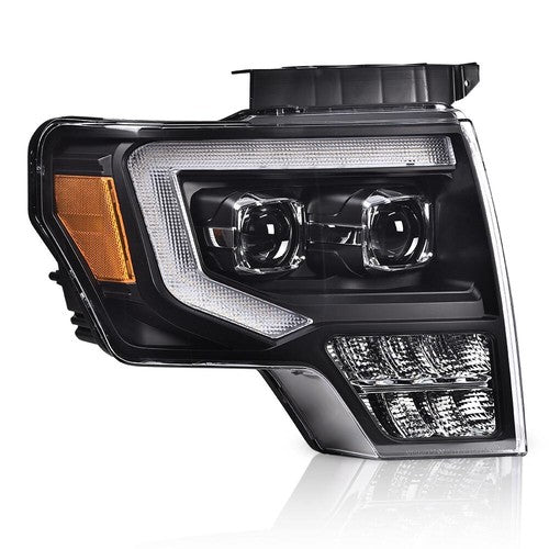 Solid Spare LE DRL Projector Headlights Tail Lights Lamps Fit For 2009-2014 Ford F-150