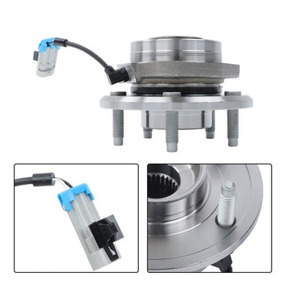 Solid Spare For Chevrolet Equinox 2007-2009 513276 Front Wheel Hubs Bearing Assembly 1pc