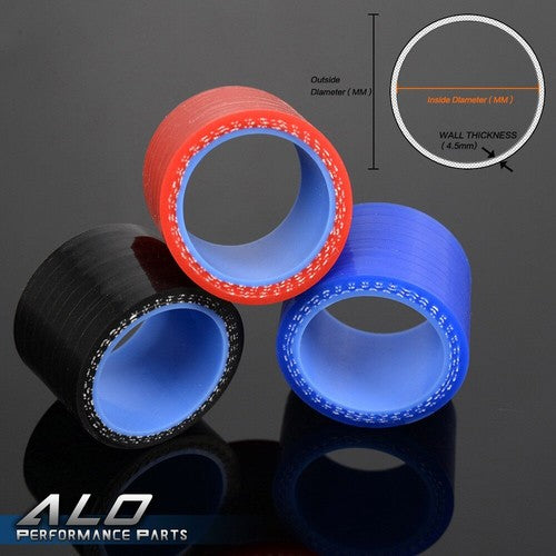 Solid Spare Black Silicone Intercooler Boost Hose Kit Fit For 96-05 VW Golf IV /Bora 1.8T