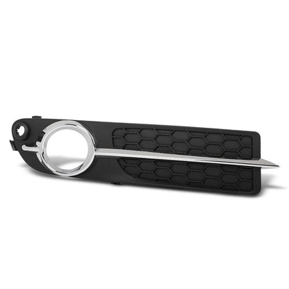 Solid Spare Fog Light Bezel Lamp Cover w/ Chrome Trim Right Side Fit For 2007-2013 Volvo S80
