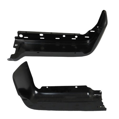 Solid Spare Steel Rear Bumper Ends Face Bar For Ford F150 2009-2014 Primered Right Left