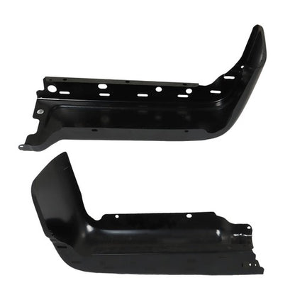 Solid Spare Steel Rear Bumper Ends Face Bar For Ford F150 2009-2014 Primered Right Left