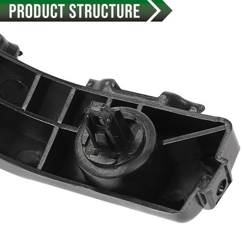 Solid Spare Fit For 2014-2016 Toyota Corolla Left & Right Side Front Bumper Bracket