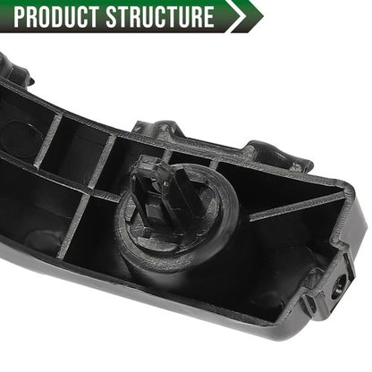 Solid Spare Fit For 2014-2016 Toyota Corolla Left & Right Side Front Bumper Bracket
