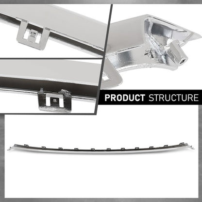 Solid Spare Front Lower Bumper Grille Molding Trim Fit For 2017-2020 Lincoln MKZ HP5Z8419AB