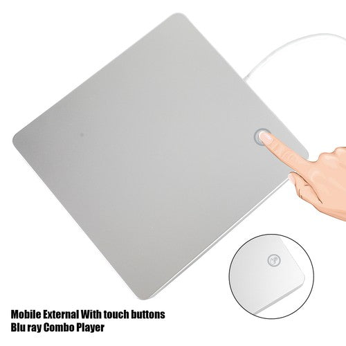 Type-C External Portable  Drive DVD Combo Player Reader for Win11 Mac OS