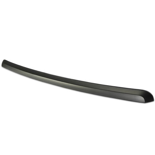 Solid Spare For 2007-2013 GMC Sierra 1500 Denali Pickup Upper Grille Hood Molding Trim Black