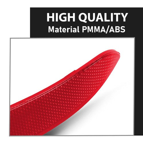 Solid Spare Fit For 07-13 BMW X5 E70 Right Passenger Side Rear Bumper Reflector Light Red