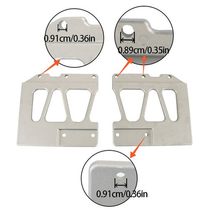 Solid Spare Hinge Hood Upper Pivot Bracket 13-04286L 13-04286R For Peterbilt 357 377 378 379