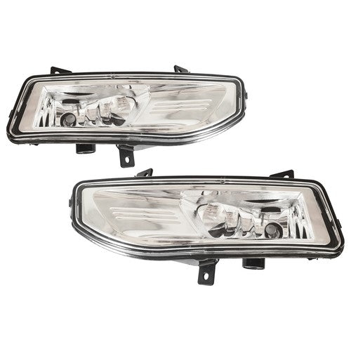 Pair Fog Light For 2017-2020 Nissan Rogue S SV SL Front Bumper Lamps Left Right