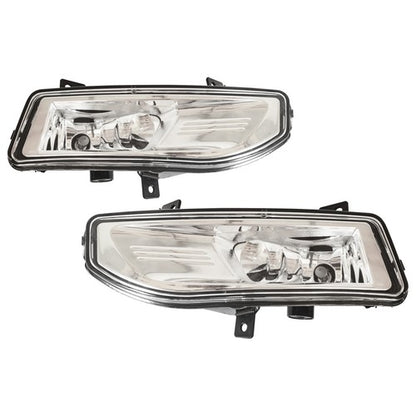 Pair Fog Light For 2017-2020 Nissan Rogue S SV SL Front Bumper Lamps Left Right