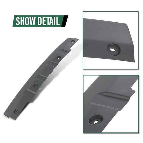 Solid Spare Front Bumper Towing Hook Cover Fit For 14-16 Land Rover LR4 Discovery 4 LR051330