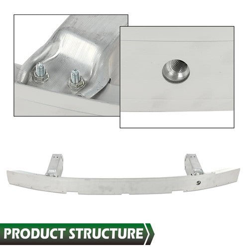 Solid Spare Front Bumper Reinforcement Bar 51117200706 Fit For BMW F10 F11 528ix 535ix 550ix