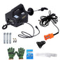 Solid Spare 1500W 2-in-1 Portable Electric Hoist Power Winch 1100 lbs Wired Remote Control