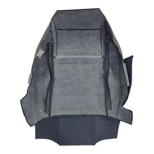 Left Driver Bottom Leather Seat Cover Gray For 2010 - 2014 Ford Mustang GT