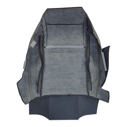 Left Driver Bottom Leather Seat Cover Gray For 2010 - 2014 Ford Mustang GT