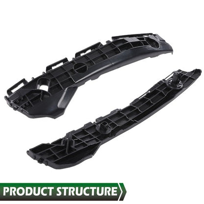 Solid Spare New Fit For 2012 2013 2014 Toyota Yaris Rear Bumper Bracket Left+Right Pair Set
