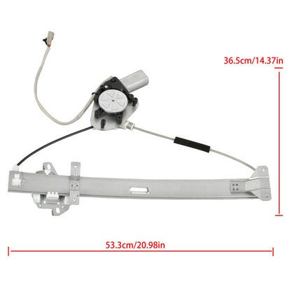 Solid Spare For Honda Fit 07-08 748-616 Front Right Passenger Side Window Regulator w/ Motor