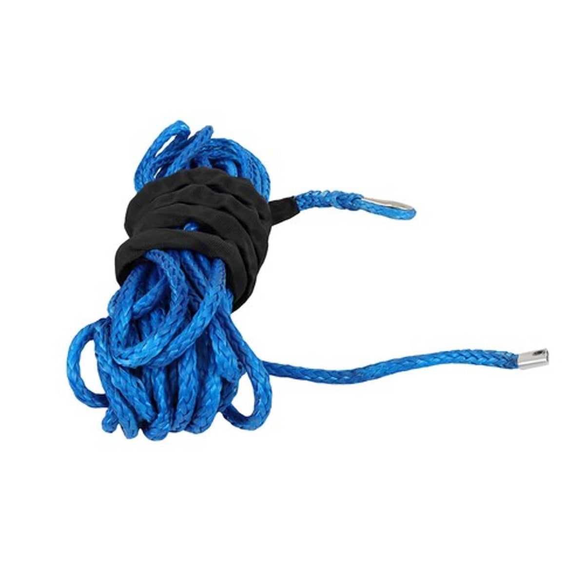 Solid Spare For ATV 5/16"x50' 12000LBS Blu Synthetic Winch Rope Line Recovery Cable