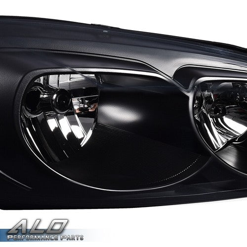 Solid Spare FIT FOR 2006-2016 CHEVY IMPALA LIMITED SMOKED /CLEAR CORNER HEADLIGHT HEAD LAMPS