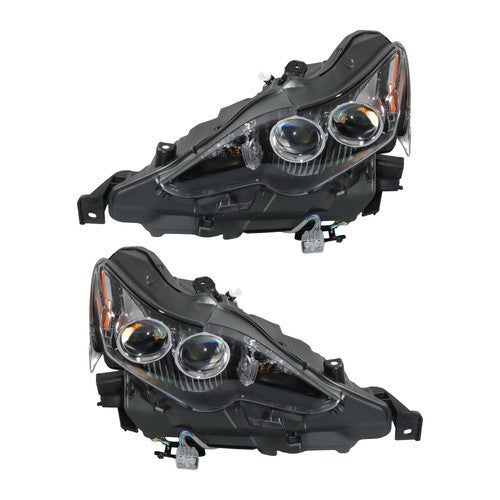 Solid Spare Headlights LH&RH For Lexus IS250 IS200T IS300 IS350 2014-2016 LED Type Projector