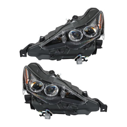 Solid Spare Headlights LH&RH For Lexus IS250 IS200T IS300 IS350 2014-2016 LED Type Projector